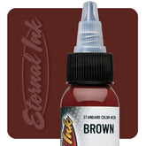 Eternal Tattoo Ink-Brown - GO TATTOO SUPPLY